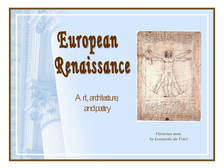 renaissance architecture in europe pdf