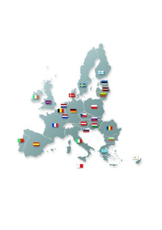 Europeans Flags Flashcard