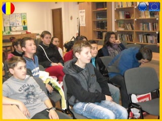 Librarian
Maxim Elvira
• Education:  Faculty of Mechanical Engineering, Post 
university course as documentarist 
• Working hours:  7.30 a.m. – 3:30 p.m.
• Extracurricular activities: different cultural activities, 
school festivals and photo camp
Projects: 
- Ziua limbilor europene - The European Languages Day, 
- Ziua mondiala a alimentatiei sanatoase - International day 
of healthy food, 
- Eminescu-poet national - Eminescu-our national poet
 