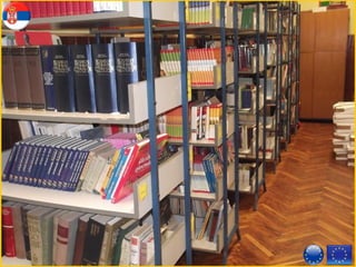 Librarian
Antun Lucic
• Education:  teacher 
• Working hours:  from 7:00 a.m. to 1:00 p.m. 
on Monday, Wednesday and Friday ; from 
11:00 a.m. to 5:00 p.m. on Tuesday and 
Thursday.
 