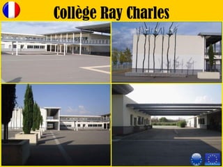 Librarian: Patricia Pradel
Number of pupils440
Number of employees at the
school50
Collège Ray Charles
Website:  
http://www.clg-charles-fabregues.ac-montpellier.fr/
 