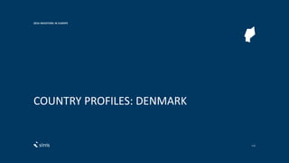 COUNTRY PROFILES: DENMARK
2016 INVESTORS IN EUROPE
115
 