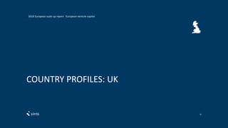 COUNTRY PROFILES: UK
55
2018 European scale up report European venture capital
 