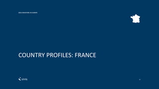 COUNTRY PROFILES: FRANCE
2016 INVESTORS IN EUROPE
61
 