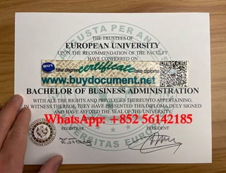 How can I get a fake European University diploma