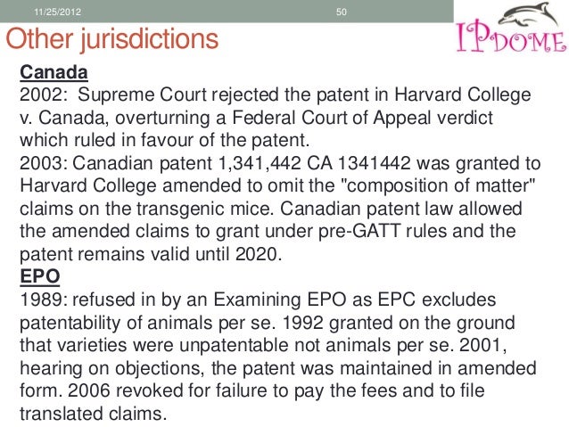supreme court composition of u.s US and Patent Law European