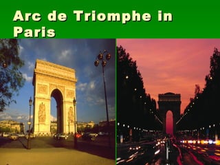 Arc de Triomphe in Paris 