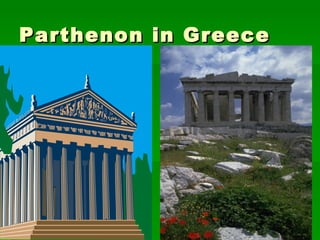 Parthenon in Greece 
