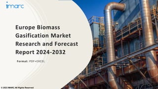 Europe Biomass
Gasification Market
Research and Forecast
Report 2024-2032
Format: PDF+EXCEL
© 2023 IMARC All Rights Reserved
 