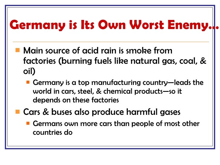 environment issues in europe Rain, rain, go away •industrial growth in europe hurt the environment---- and has created serious health risks •acid rain in germany is a huge problemacid rain is. environment issues in europe Rain, rain, go away •industrial growth in europe hurt the environment---- and has created serious health risks •acid rain in germany is a huge problemacid rain is.
