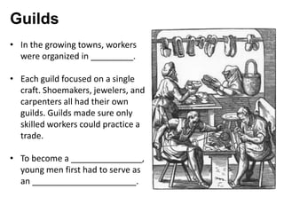 Europe in the middle ages blanks | PPTX