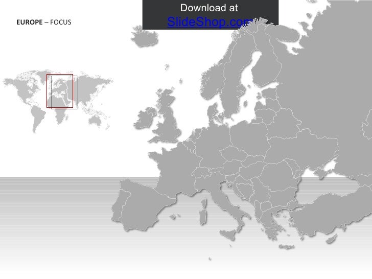 europe map powerpoint