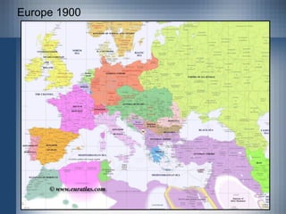 Map Of Europe 1900 To 2000 Europe Maps 1200 2000