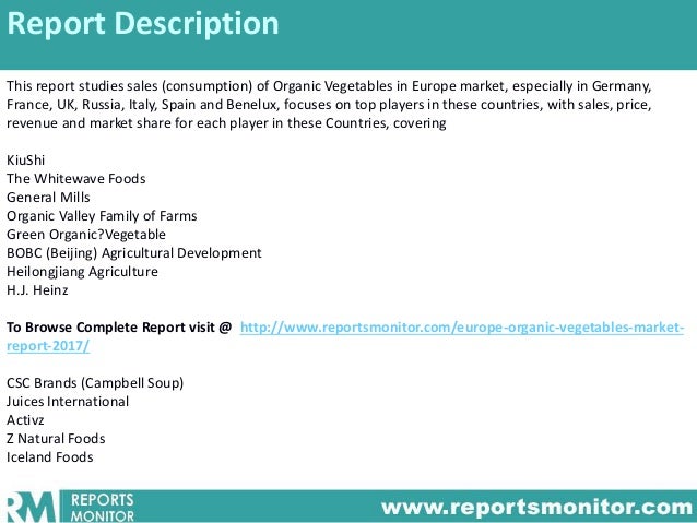 Organic Food Market Statistics Organic Food Market Statistics