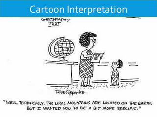 Cartoon Interpretation
 
