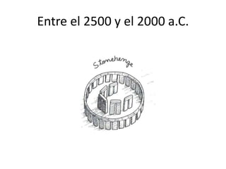 Entre el 2500 y el 2000 a.C.
 