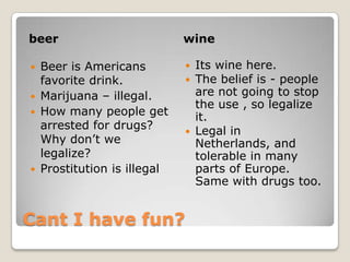 cultural differences between europe and usa | PPTX