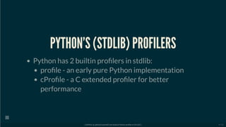 Let’s Build a Python Profiler in 25 LOC | PPT