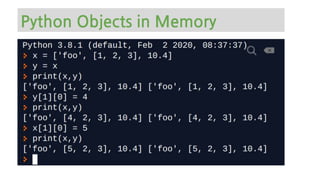 Python Memory Management 101(Europython) | PPT image.