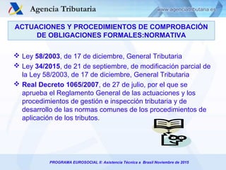 Actuaciones y Procedimientos de Control Censal / Ana de la Orden - AEAT (España)