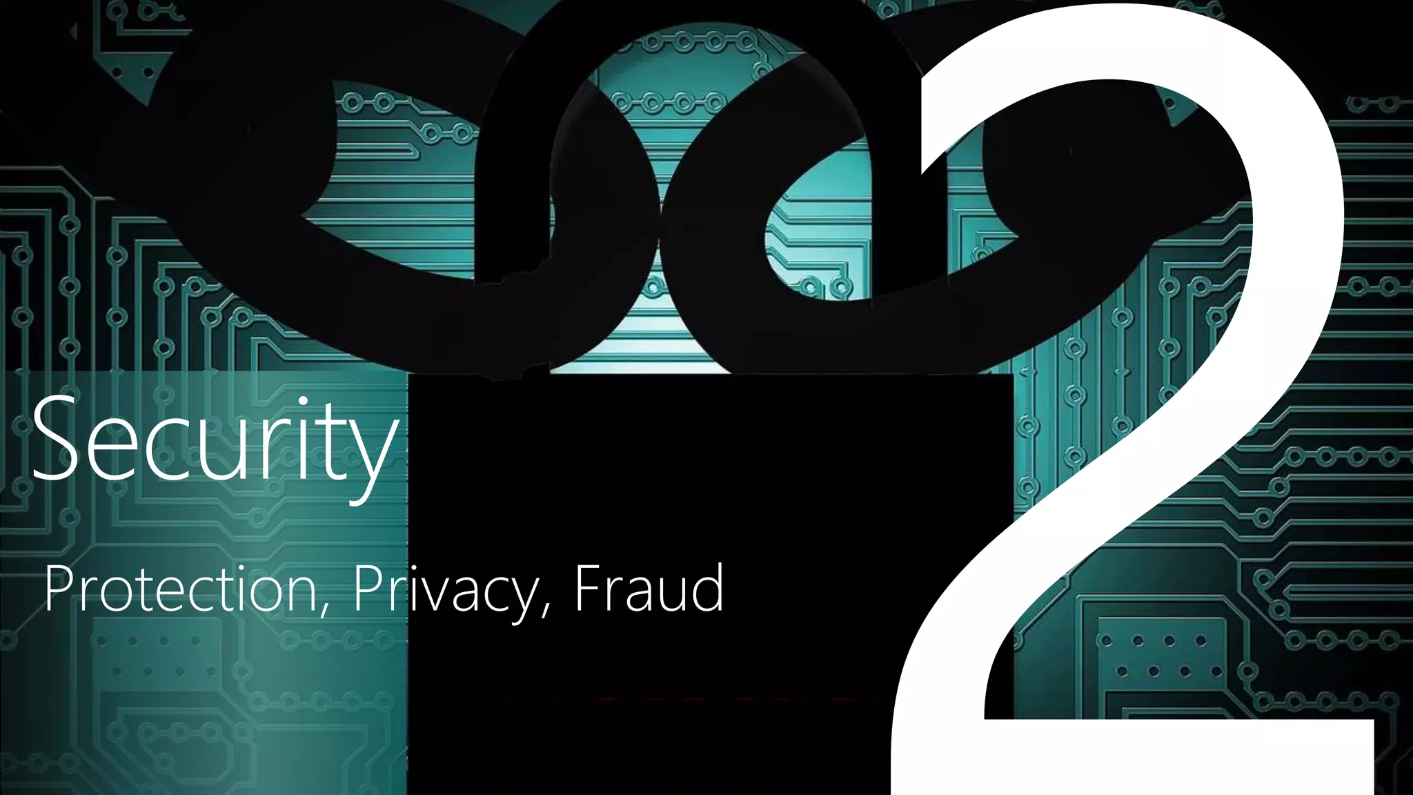 Date
Security
Protection, Privacy, Fraud
 