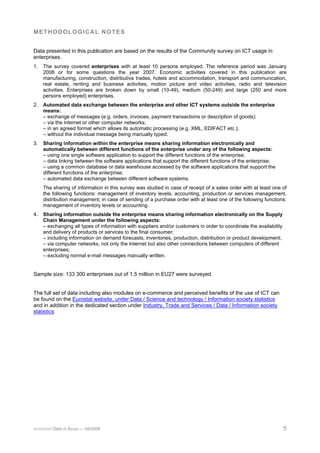 ICT usage by European enterprises