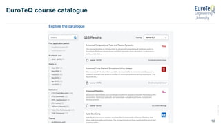 ©
2020
TUM
10
EuroTeQ course catalogue
 