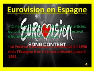 Eurovision en Espagne ,[object Object]