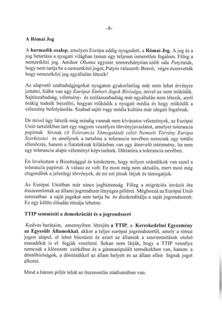 Európa veszélyben  15.08.2016