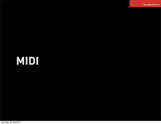 MIDI




Samstag, 28. Mai 2011
 