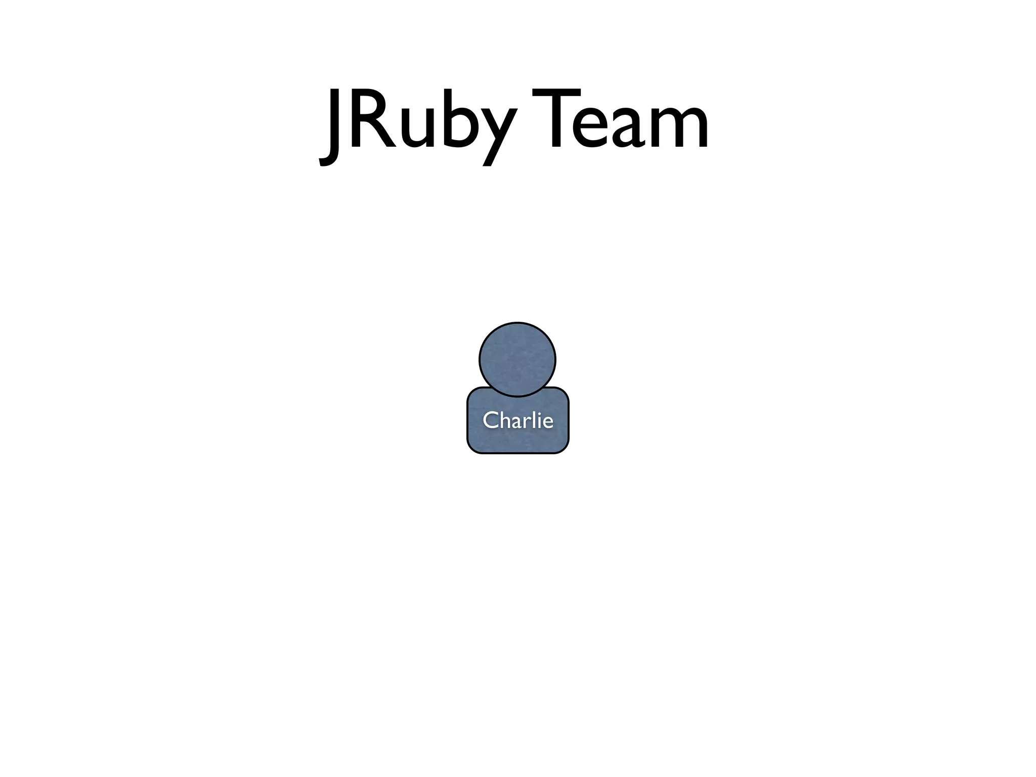 JRuby Team


    Charlie
 