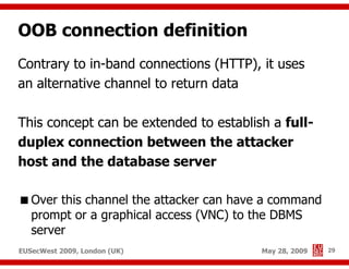 Advanced SQL injection to operating system full control (short version)