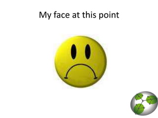 My face at this point