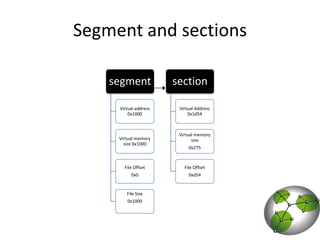 Segment and sections
