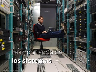 La importancia deLa importancia de
los sistemaslos sistemas
© Leonardo Rizzi en Flickr
 