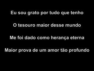 Eu sou grato  
