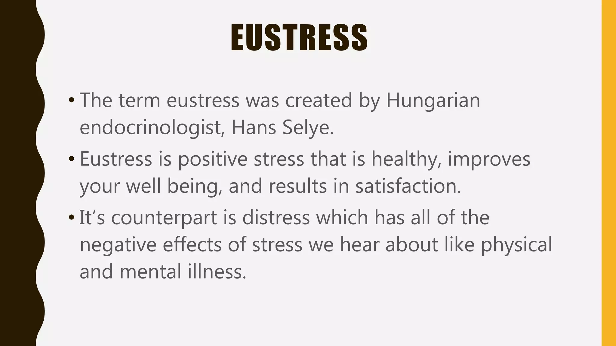 Eustress | PPT