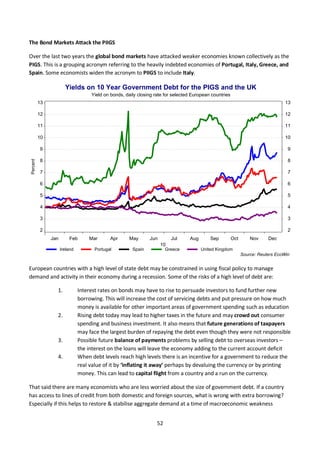 52
The Bond Markets Attack the PIIGS
Over the last two years the global bond markets have attacked weaker economies known ...