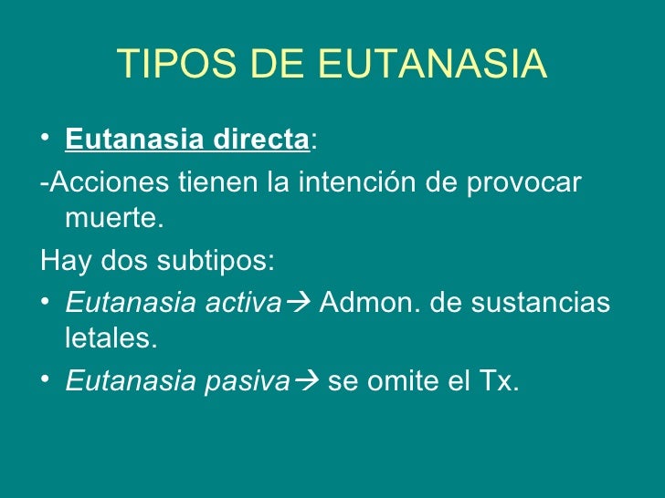 Eutanasia