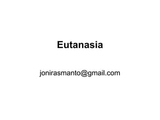 Eutanasia [email_address] 