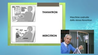 Macchine costruite
dallo stesso Kevorkian
 