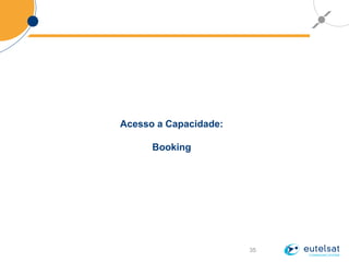 35
Acesso a Capacidade:
Booking
 