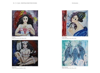 Úteromeu
Acrílico sobre lenzo, 100 x 100 cm. 2018
Superstición
Acrìlico sobre lenzo 100x100 cm. 2018
Ceibar á balea
Acrílico sobre lenzo, 100 x 100 cm. 2018
Baleas libertarias
Acrílico sobre lenzo, 100 x 100 cm. 2019
EU... TI... ELAS... NOSOUTRAS NOSOUTRXS EN REDE Viki Rivadulla
 