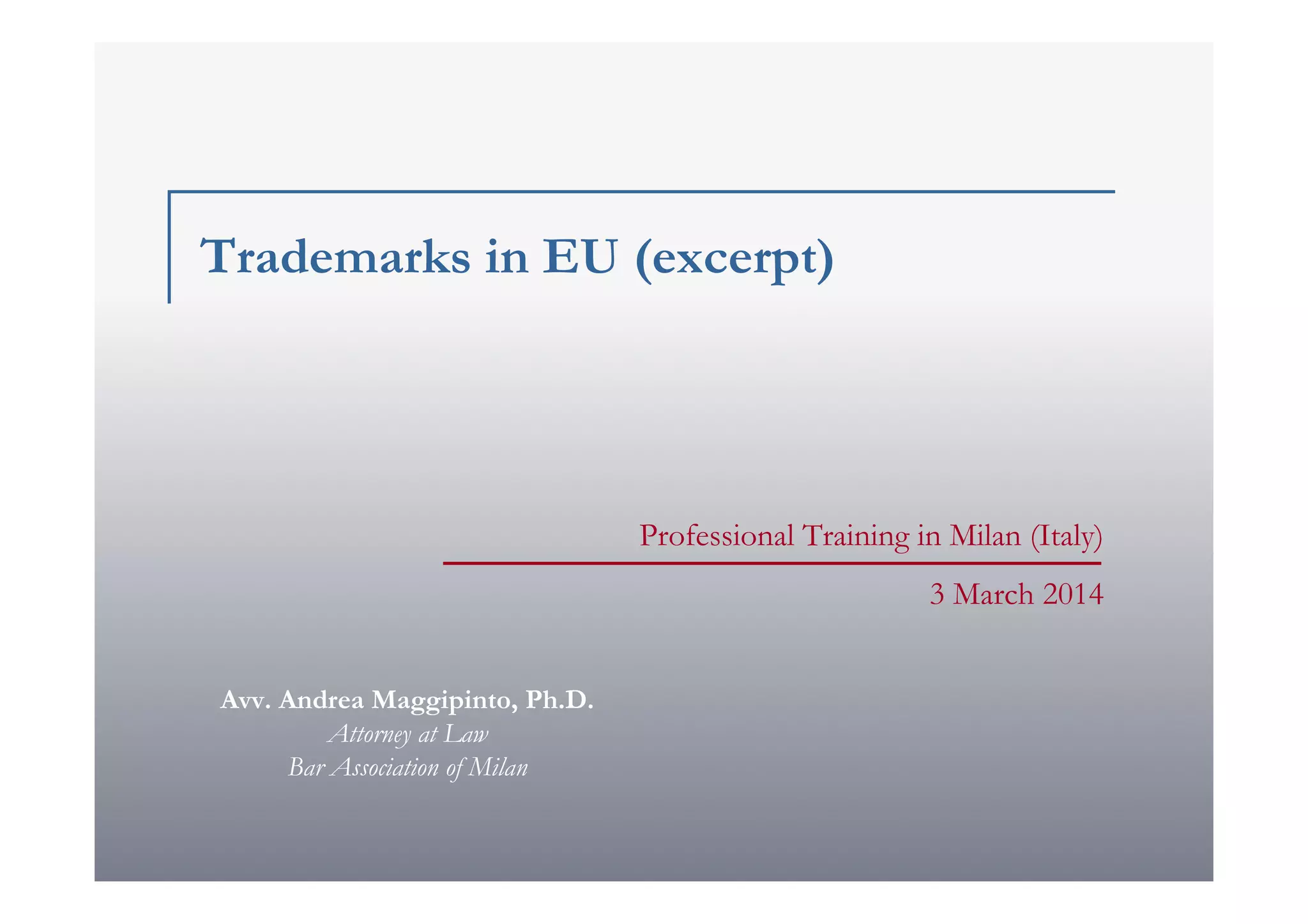 Patterns in Trademark Protection and the Role of Consumer Survey ...