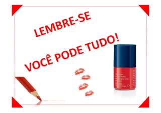 Eu uso vermelho