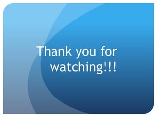Thank you for
watching!!!
 