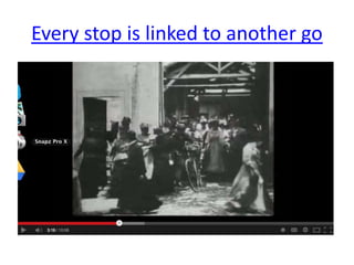 Every stop is linked to another go
 