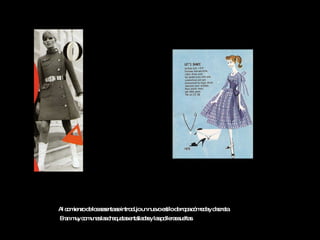 Al comienzo de los sesenta se introdujo un nuevo estilo de ropa cómoda y discreta. Eran muy comunes las chaquetas entalladas y las polleras sueltas.   