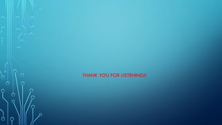 THANK YOU FOR LISTENING!!
 