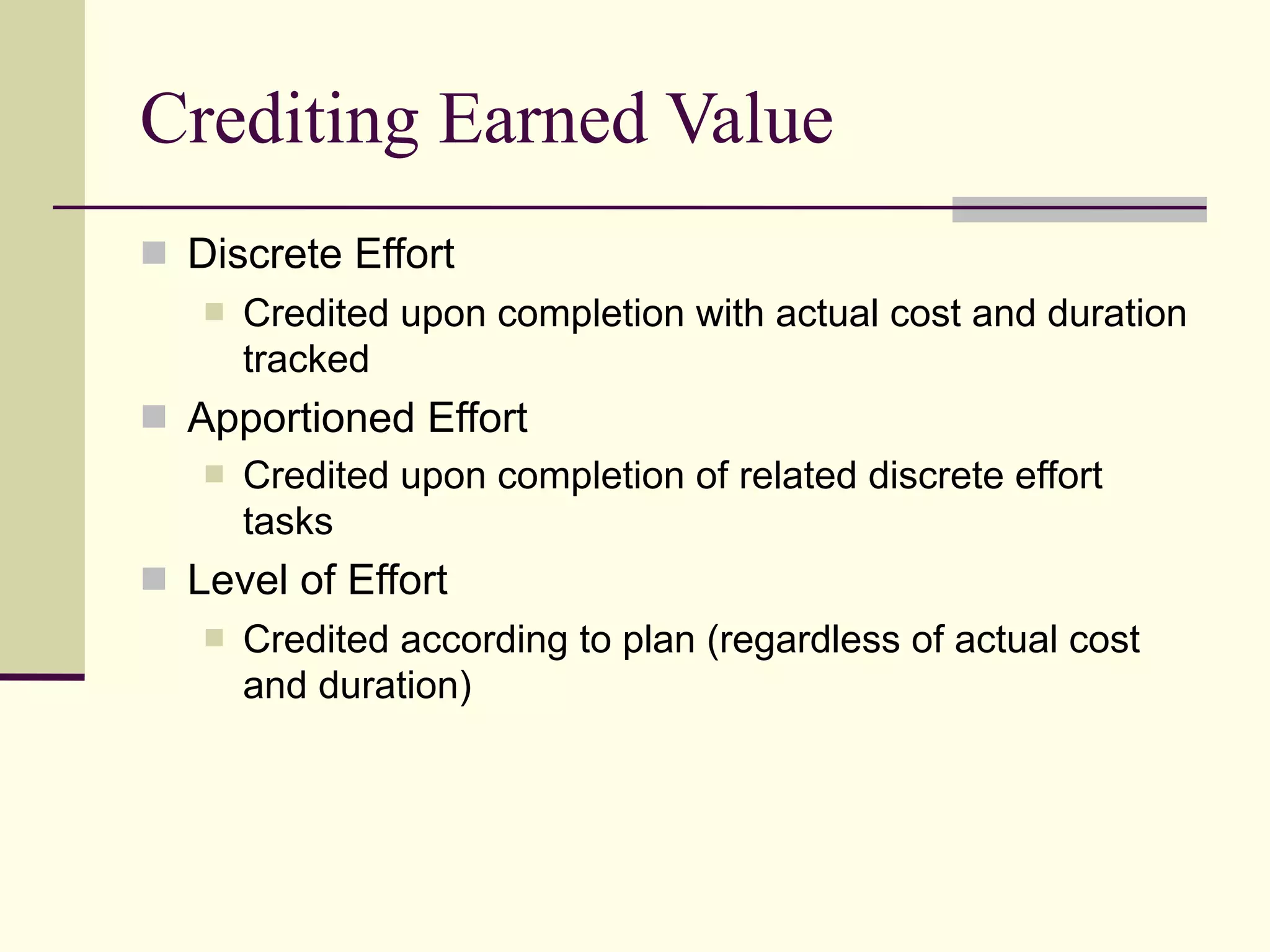 Project Monitoring and Control